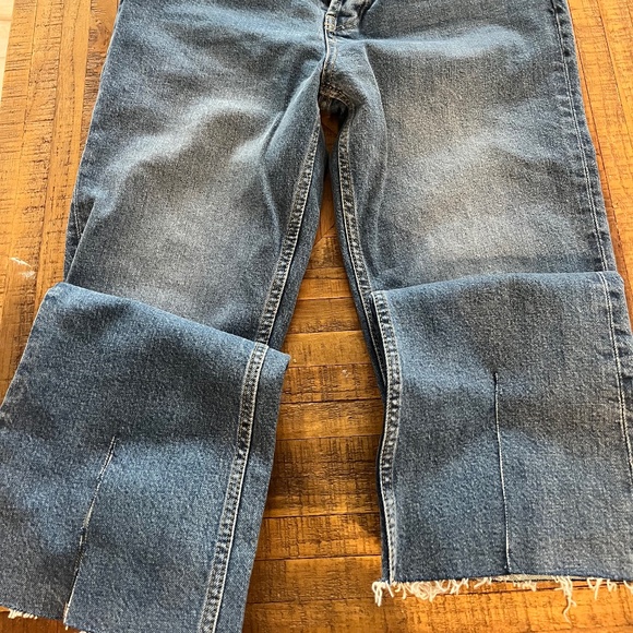 Anine bing split hem jeans - Picture 1 of 3